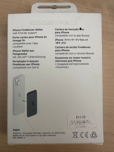 iPhone FineWoven Wallet with MagSafe Mulberry NO Find My last known location - Picture 11 of 12