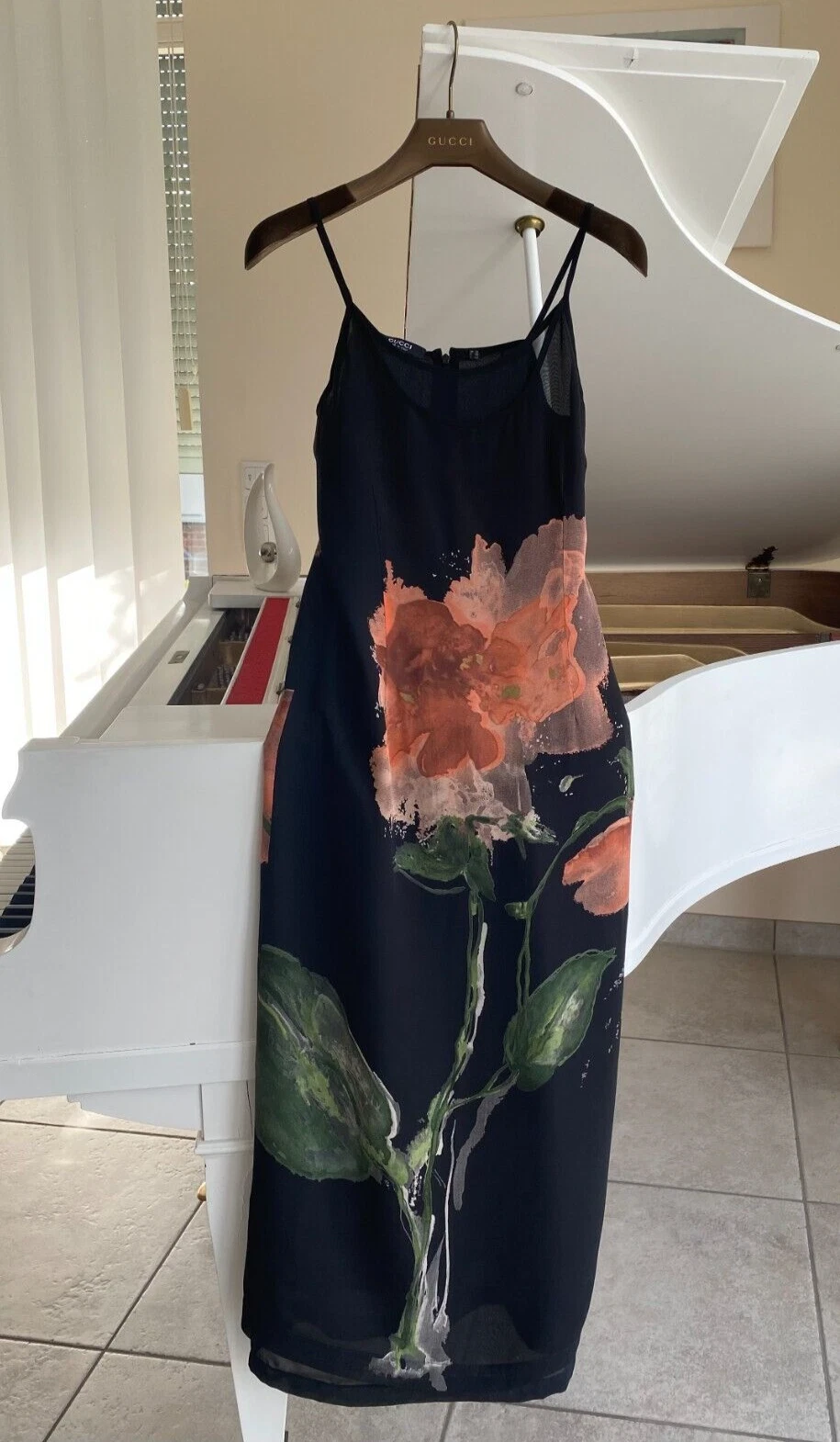 GUCCI Abito taglia 36 DE (IT 42) chiffon estivo chic