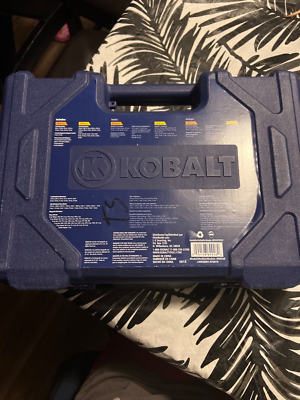 Kobalt 119-Piece Standard (SAE) and Metric Mechanic's Tool Set