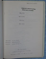 THE REBEL script copy "The Hunted" 1960 Leonard Nimoy Arlene Martel  (Star Trek)