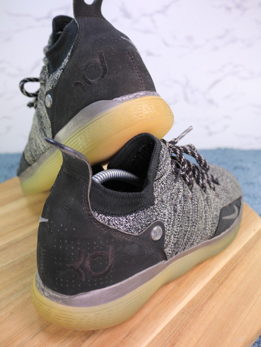 Nike Zoom KD 11 Still KD Oreo Black White Grey Low Sneakers  display picture 2