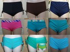 NEW HOBIE pink/jade/blue/black/brown cinch boy shorts swim hot pant,XS,S,M,L,XL