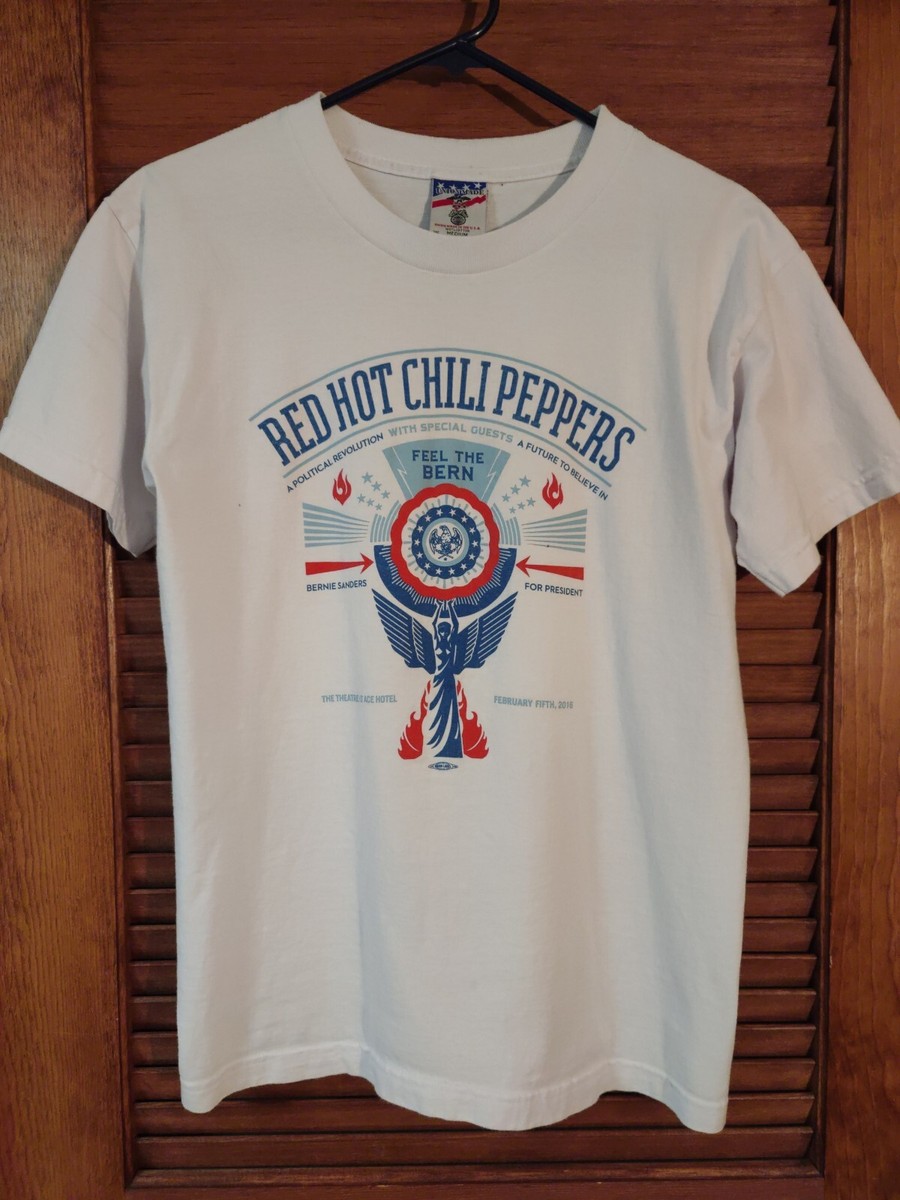 Ultra-rare Red Hot Chili Peppers Bernie Sanders 2016 benefit