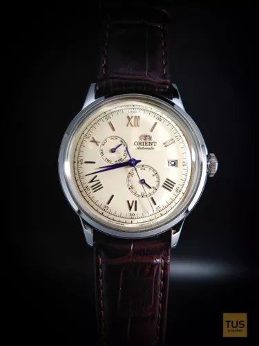 Orient Bambino Version 8 Cream Dial RA-AK0702Y10B Automatic Men's Watch