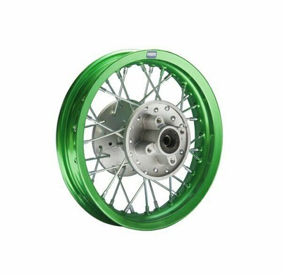 Jante Alu 14 Pouces Arrière Noir - Pour Pit Bike Cross - Axe 15mm Type 2