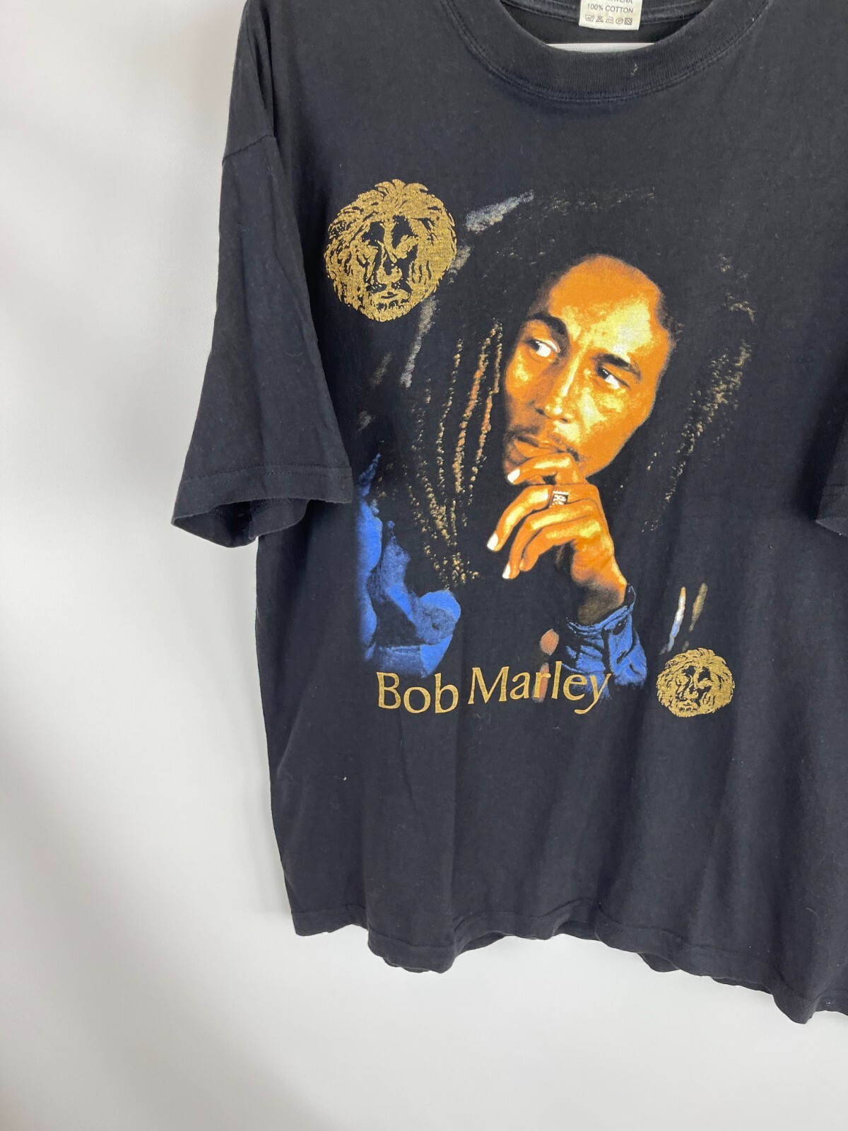 Bob Marley vintage big logo bootleg 90s rare tee shirt | eBay