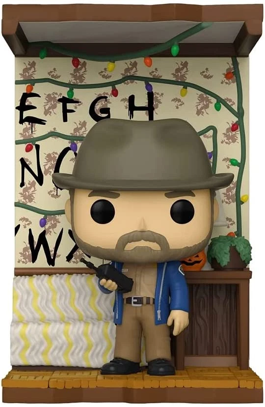 Funko Pop! Deluxe: Stranger Things Build A Scene - Hopper 6.5