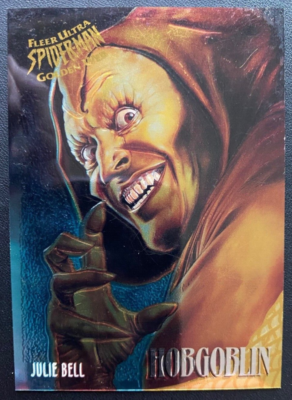 1995 Fleer Ultra Marvel Spider-Man Golden Web HOBGLOBIN #3 Julie