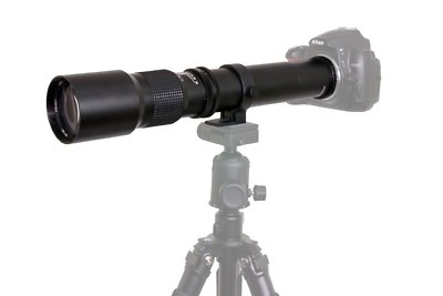 Téléobjectif Ser-1 Vivitar 500 mm Super HD pour Canon EOS 6D 7D