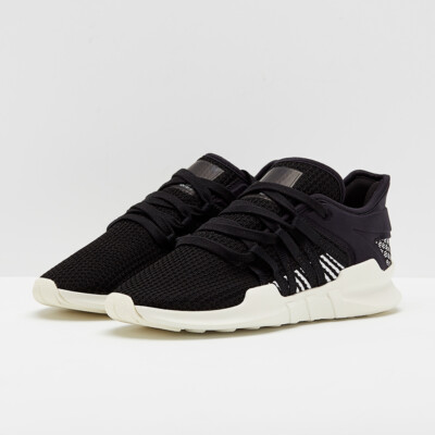 Adidas Damen Originals EQT Racing ADV Turnschuhe / schwarz weiß / UVP £100