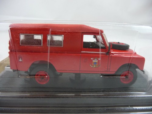 Del Prado French 1975 Land Rover Serie III 109 Soft Top Fire Truck NIB 1:43 - Picture 4 of 5