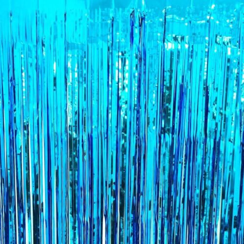2M-3M Foil Fringe Tinsel Shimmer Curtain Door Wedding Birthday Party Decorations - Picture 12 of 15
