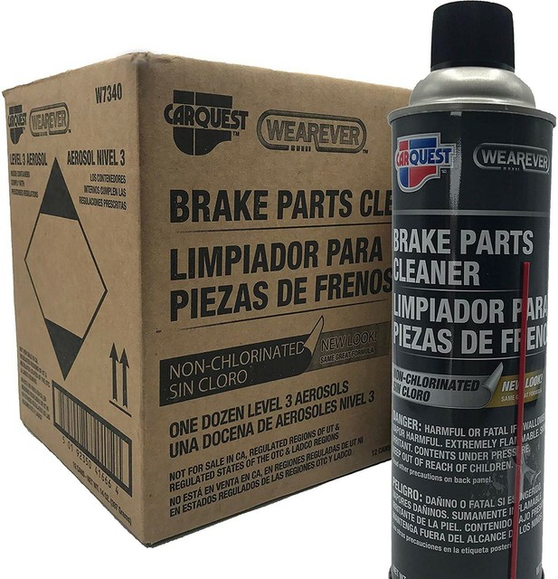 LAPB Wearever Brake Parts Cleaner NonChlorinated W7340 Best in Class
