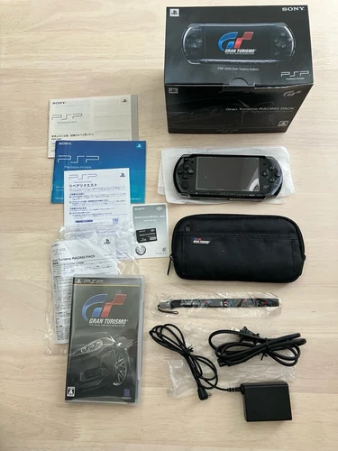 Sony PSP-3000 Gran Turismo Pack Limited Edition Console No Battery Playstation