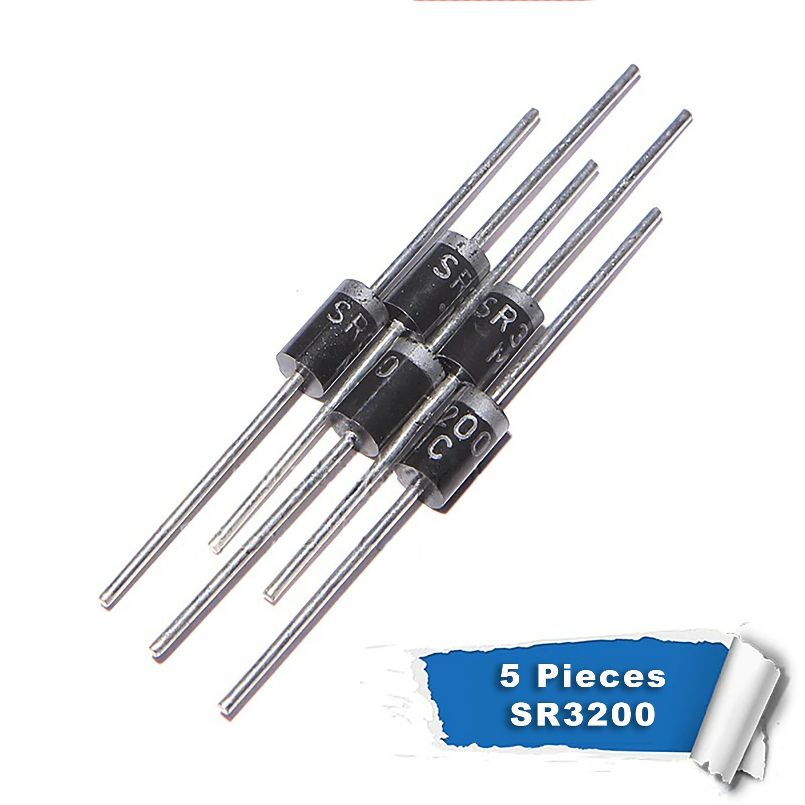 5pcs Ultrafast SR3200/SB3200 3A 200V Schottky Barrier diode