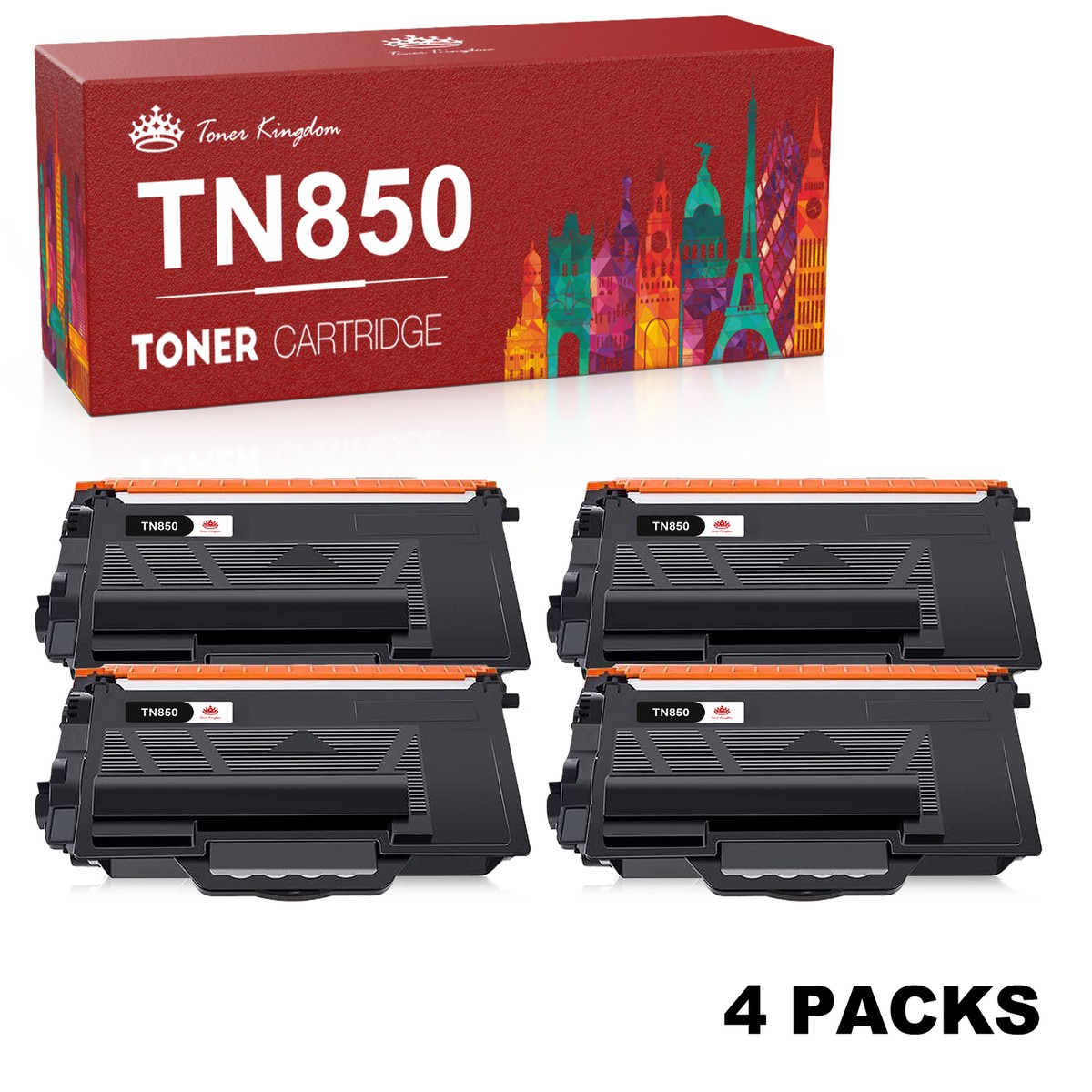 High Yield TN850 Black Toner Cartridge For Brother TN820 MFC-L5900DW HL-L6200DW