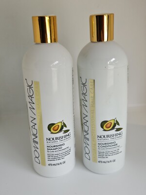 Dominican Magic Nourishing Shampoo + Conditioner Set 16 Fl oz