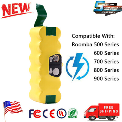 14.4V 4500mAh Battery For iRobot Roomba 500 595 600 650 700 780 790 800 880 960