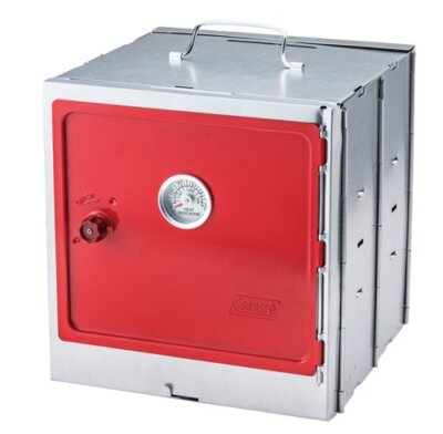 Coleman Smoker Camping Oven Smoker Foldable with Thermometer