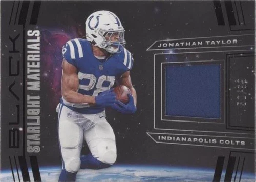 2022 Panini Black Jonathan Taylor #SLM-JTA