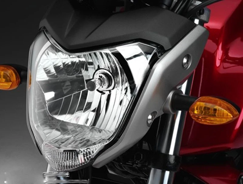 Faro faro de carreras de motocicletas para Yamaha FZ 16 Foto 3 de 4