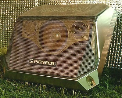 Vintage PIONEER TS-1660 Car Speakers from Japan Operation tested