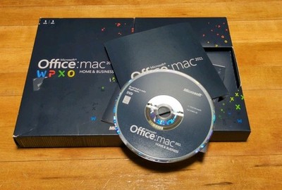 Microsoft Office - Mac 2011 Home & Business (Software + Product Key)