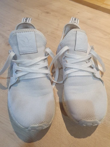 Scarpe da ginnastica Adidas LVL bianche taglia 5