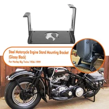 1Set Engine Stand Mounting Bracket Fit For Harley Big Twin Engine Aluminum