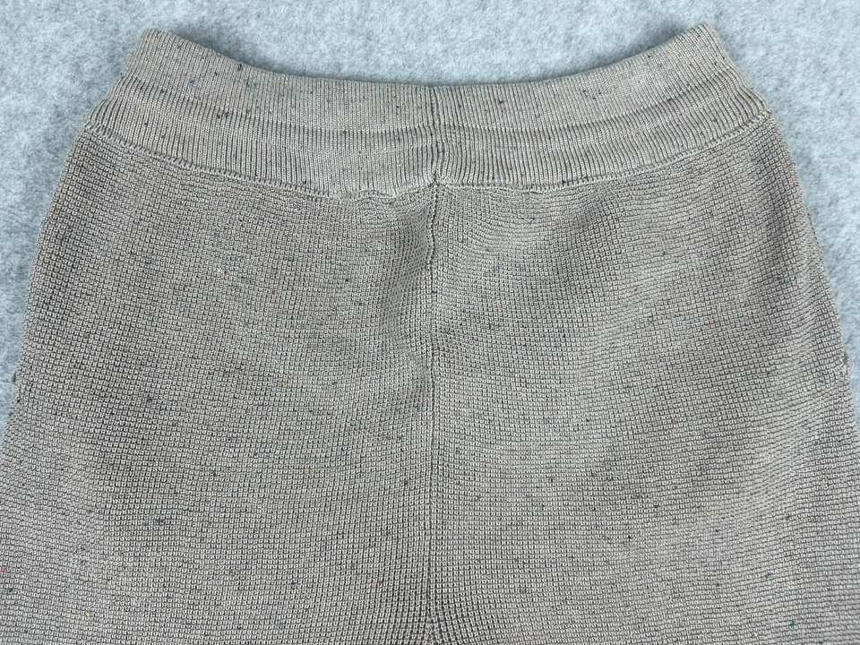 Pantalones de chándal Daily Practice Anthropologie tejidos para mujer S beige moteado Foto 3 de 4