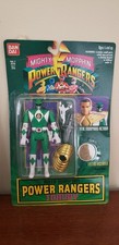 Vintage 1994 Bandai Auto Mighty Morphin Power Rangers Green Ranger Tommy Figure