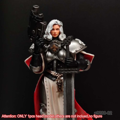 Zart bemalte 1/18 weibliche Soldaten Kopf Skulptur für 3,75" Joytoy Battle Sister