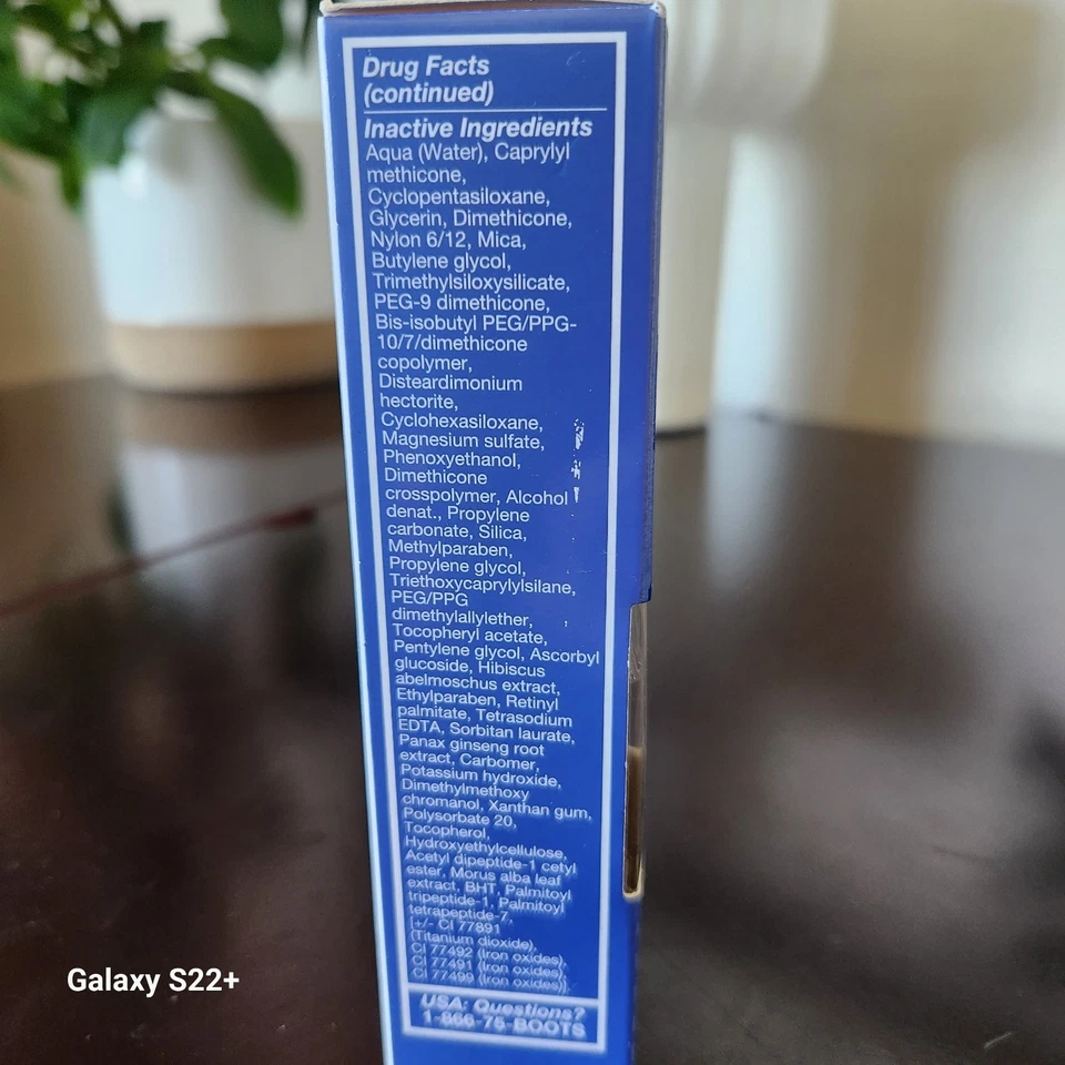 NWB No7 Lift & Luminate Triple Action Serum Foundation, Walnut (1 oz) 09/26 - Image 4 of 4