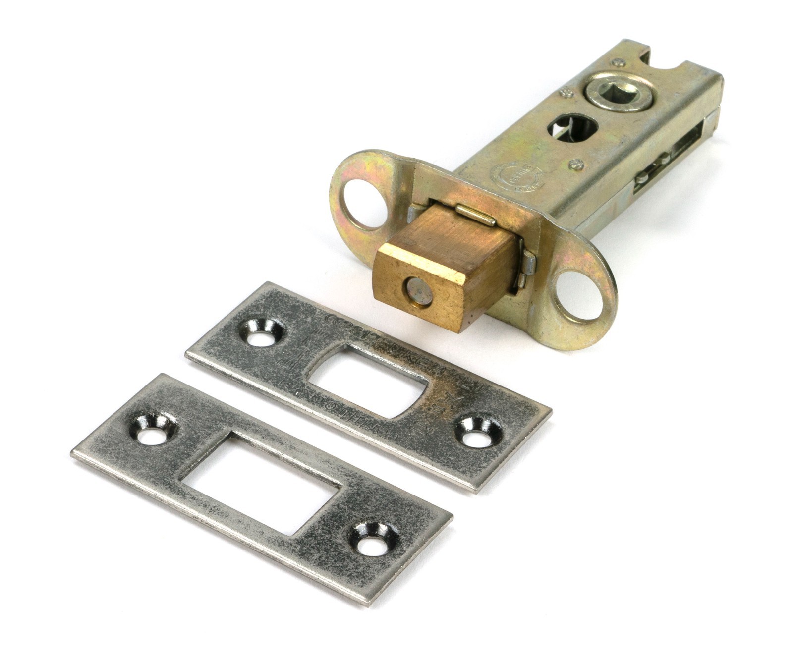 From The Anvil 51486 Pewter 3"" Heavy Duty Tubular Deadbolt