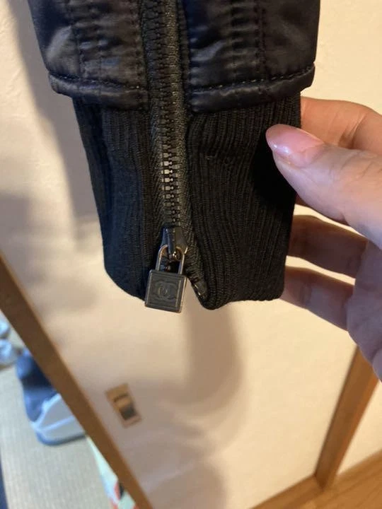 Cappotto esterno maglione CHANEL Chanel linea sportiva 06A 38