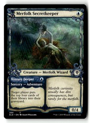 Merfolk Secretkeeper (Showcase) #284 Throne of Eldraine