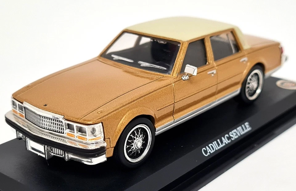 Atlas 1/43 - Cadillac Seville Metallic Gold Diecast Scale Model Car Foto 4 de 4