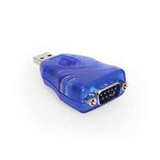 USBGear USB to RS-232 Serial Adapter - DB9 Male, FTDI Chipset, RX/TX Status L...