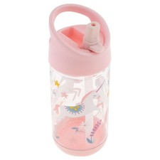 Stephen Joseph Kids Flip Top Bottle, Pink Unicorn