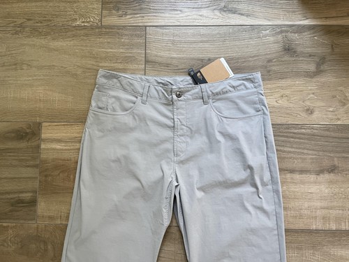 North Face Pants Mens 38 Gray Standard Fit FlashDry DWR UPF 40+ Recycled Hiking - Picture 2 of 22