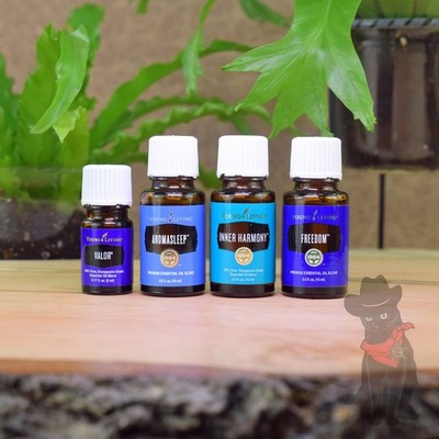 FREEDOM SLEEP Collection Young Living Essential Oils SET - ALL bottles are FULL