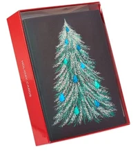 Christmas Cards Boxed with Envelopes, Special Wishes, Tree (8-Count) NEW