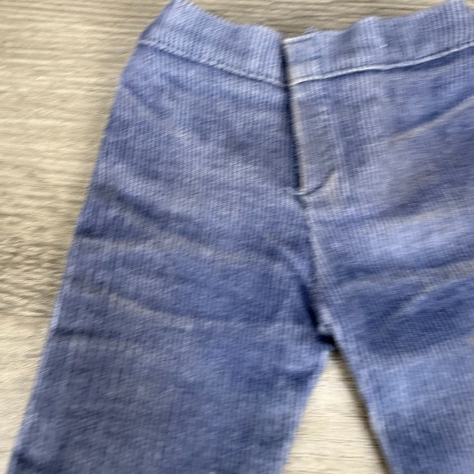 American Girl 18" Doll Blue Corduroy Pants Dirty Stained Damaged S3035 - Image 2 of 4