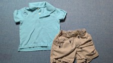 Infant Boys Size 12-18 Months Children's Place Shorts and Polo Outfit