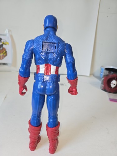 2019 Captain America-Figure Only-12" Hasbro Hero Series Avengers Marvel Dm - Picture 5 of 8