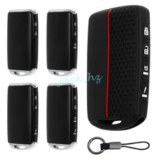 Silicone Car Key Fob Chain Cover Case For Mazda 3 6 CX3 CX5 CX9 CX30 CX50 CX60