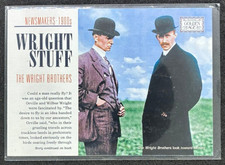 2014 Panini Golden Age Newsmakers The Wright Brothers Wright Stuff SP #1