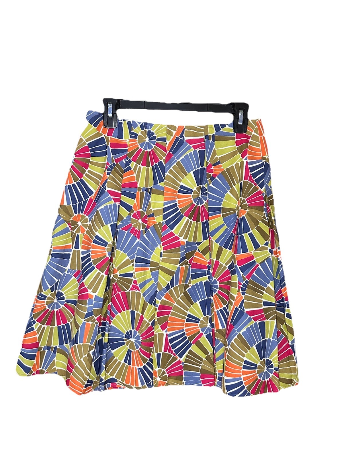 Talbots Multicolor Circle Patterned Skirt Small C… - image 1