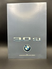 1976 Bmw 3.0 Si Sales Brochure Original