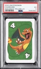 New Listing2020 UNO POKEMON ASIA BACK-YELLOW-#4 CHARIZARD PSA 5